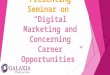 Digital marketing as career option
