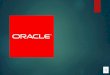 Oracle presentation