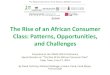 Rise of the African Consumer Class 2014
