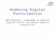 Widening Digital Participation in the NHS