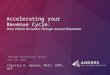 Accelerating your revenue cycle webinar series Draft 2 _ 072013