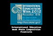 UTSA International Education Week Finalists 2012