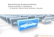 Reaching Automotive Consumers Online White Paper Final