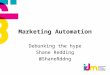 Marketing Automation Marketing Week Live 1014 IDM session
