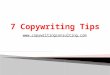 7 Copywriting Tips