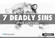 7 Deadly Sins of B2B Cold Emails