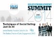 Techniques of Social Selling: Just Do It! (Sales for Life)