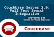 카우치베이스 2.0 & 텍스트 기반 검색 지원