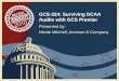 Deltek Insight 2010: Surviving DCAA Audits with GCS Premier