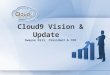 Swayne Hill, Cloud9 Vision & Update