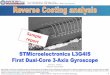 STMicroelectronics L3G4IS Dual-Core 3-Axis MEMS Gyroscope Report published by Yole Developpement