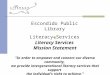 Escondido Library Literacy Services