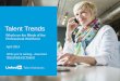 Talent Trends North America: What’s on the Minds of the Professional Workforce | Webcast