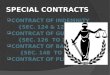 Special  Contracts: Indemnity,Guarantee,Bailment and Pledge