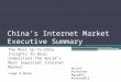 China Internet Market 2012 - Executive Summary
