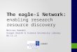 eScience Institute presentation on eagle-i