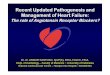 Recent Updated Pathogenesis and Management of Heart Failure: