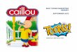 SMG Toons September 2013 Marketing Report:  Caillou