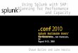 Splunk Conf2010: Corporate Express presents Splunk with SAP