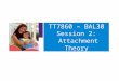 Session Two Presentation: Attachment Theory