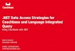 Couchbase Live Europe 2015: .NET Data Access Strategies for Couchbase and Language Integrated Query