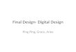 Final design  digital design