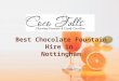 Event Chocolate Fountain Hire