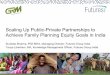 Scaling Up Public-Private Partnerships to Achieve Family Planning Equity Goals in India