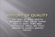 History of Quality.ppt