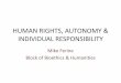 5-Human Rights, Autonomy & Individual Responsibility