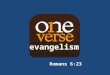 One Verse Evangelism