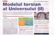 Modelul Torsian Al Universului II