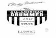 [Drum] Charley Wilcoxon - The All American Drummer - 150 Rudimental Solos (new version).pdf
