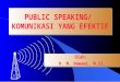 3 Public Speaking Kader
