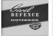 Canada CD Civil Defense Notebook
