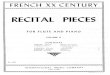 Frech Flute Xx Century Piano Accomp