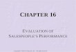 Chapter 16 Evaluation of Sales Performance.ppt