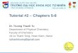 Tutorial#2 - Chapter 5-8 Exercises