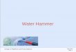 Introduction to WaterHammer