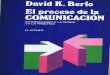 David Berlo. El Proceso de La Comunicación