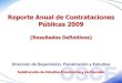 Reporte Anual Contrataciones Publicas Definitivo_2009