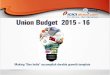 IDirect BudgetReview 2015-16