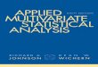 Applied Multivariate Statistical Analysis 617