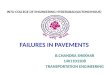 Seminar of Failures in Flexible Pavement