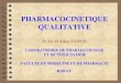 Pharmacocinetique Qualitative