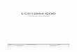 LCD12864-COG LCD Module User Manual