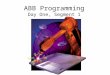 ABB Programming- Day 1