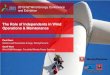The Role of Independents in Wind Operations Maintenance