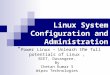 Linux Conf Admin