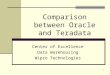 118949391 Teradata Oracle Comparision